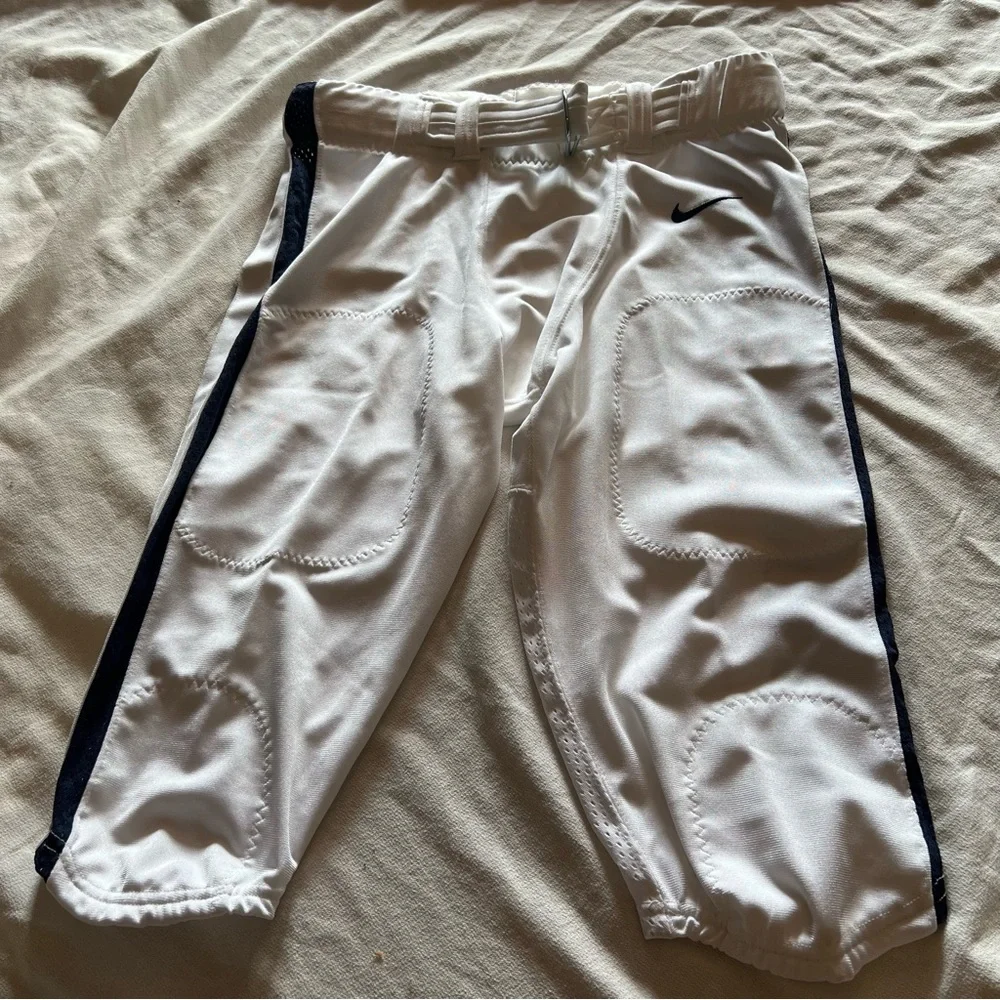 NWT Nike Men’s white and navy blue baseball pants. Size Large - Picture 4 of 11